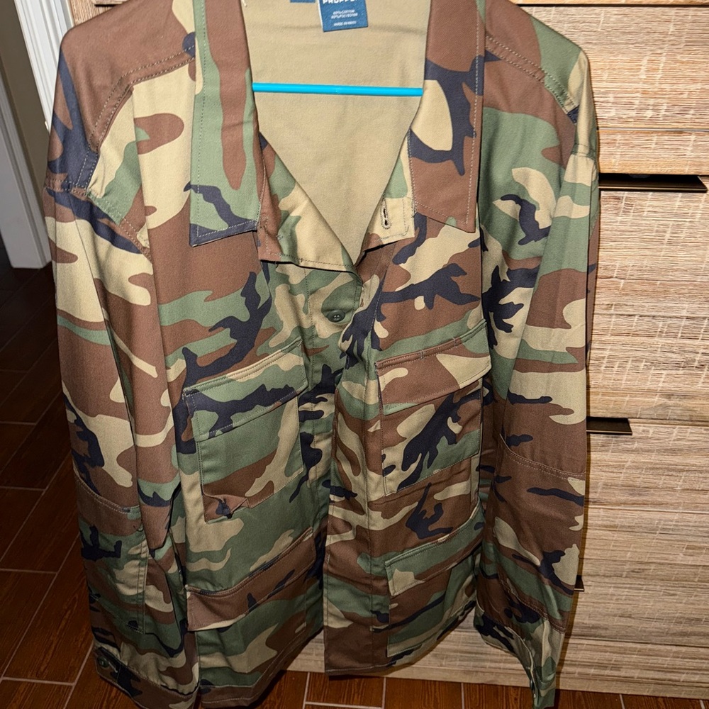 Propper Camouflage Utility Shirt Jacket Durable Military Style